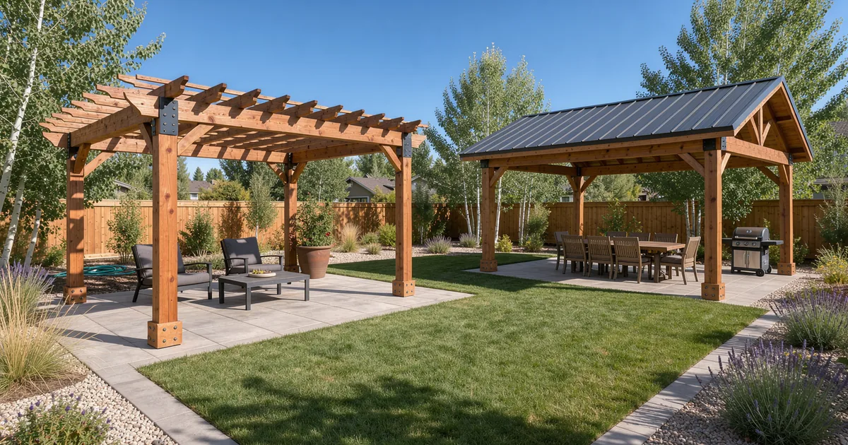 Pergola, Patio Cover or Pavilion?