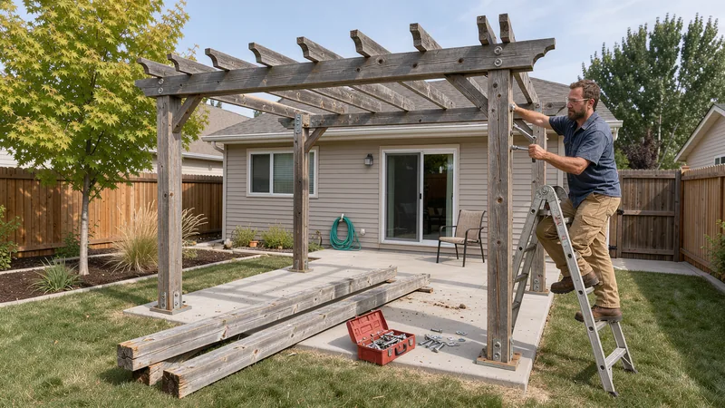 Pergola Removal & Replacement service in Boise, ID